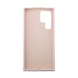 Rvelon Samsung Galaxy S22 Ultra Deksel Silikon Sandrosa