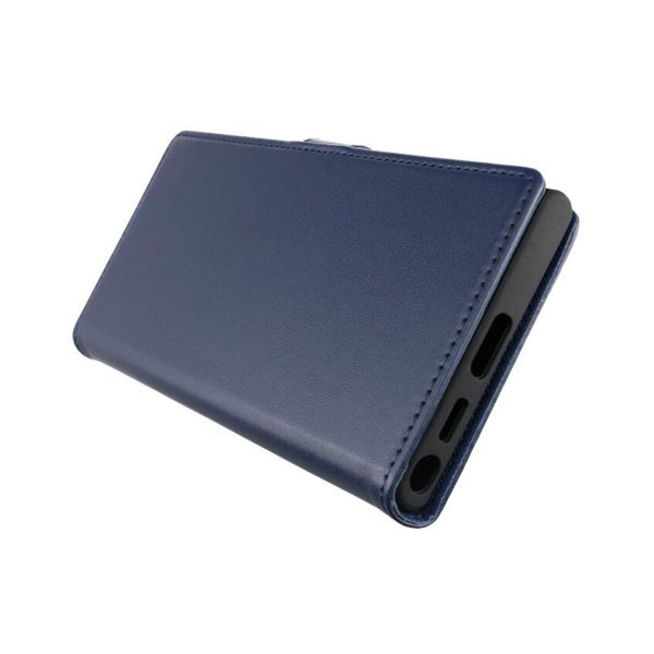 Rvelon Samsung Galaxy S22 Ultra Etui Detachable Wallet Case Blå