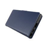 Rvelon Samsung Galaxy S22 Ultra Etui Detachable Wallet Case Blå
