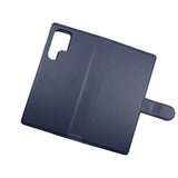Rvelon Samsung Galaxy S22 Ultra Etui Detachable Wallet Case Blå