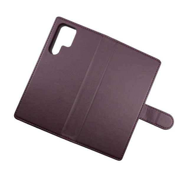 Rvelon Samsung Galaxy S22 Ultra Etui Detachable Wallet Case Lilla