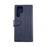 Rvelon Samsung Galaxy S22 Ultra Etui Utbrettbar Kortlomme Blå