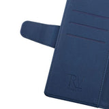 Rvelon Samsung Galaxy S22 Ultra Etui Utbrettbar Kortlomme Blå