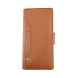 Rvelon Samsung Galaxy S22 Ultra Etui Utbrettbar Kortlomme Brun
