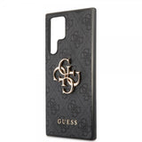 Guess Samsung Galaxy S22 Ultra Deksel 4G Logo Svart
