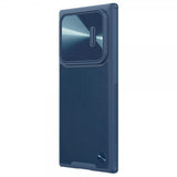 Nillkin Samsung Galaxy S22 Ultra Deksel CamShield Leather Blå