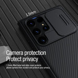 Nillkin Samsung Galaxy S22 Ultra Deksel CamShield Pro MagSafe Svart
