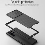 Nillkin Samsung Galaxy S22 Ultra Deksel CamShield Pro MagSafe Svart
