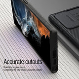 Nillkin Samsung Galaxy S22 Ultra Deksel CamShield Pro MagSafe Svart