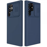 Nillkin Samsung Galaxy S22 Ultra Deksel CamShield Silky Blå
