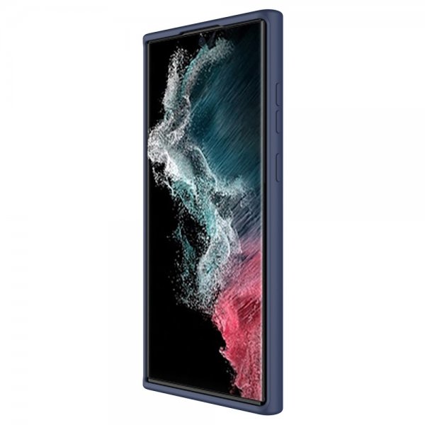 Nillkin Samsung Galaxy S22 Ultra Deksel CamShield Silky Blå