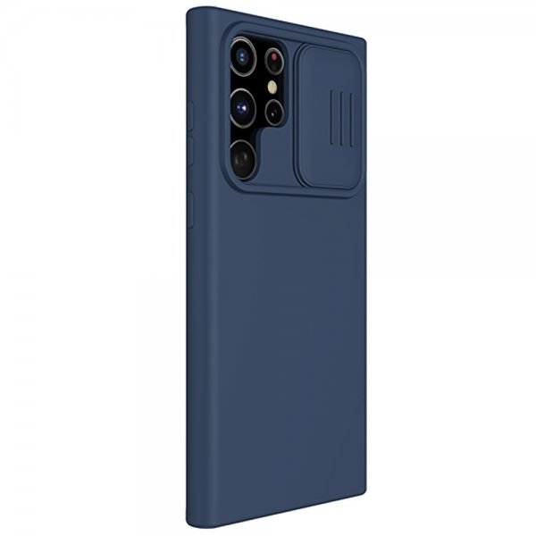 Nillkin Samsung Galaxy S22 Ultra Deksel CamShield Silky Blå