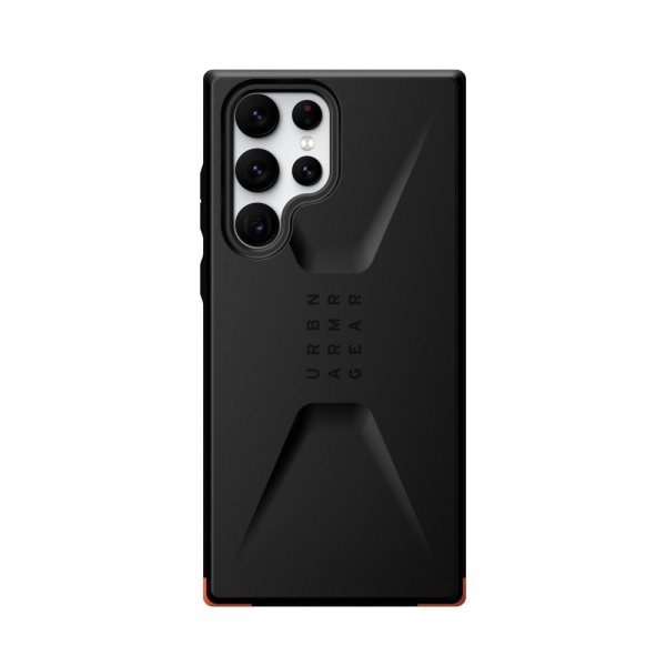 Urban Armor Gear (UAG) Samsung Galaxy S22 Ultra Deksel Civilian Svart