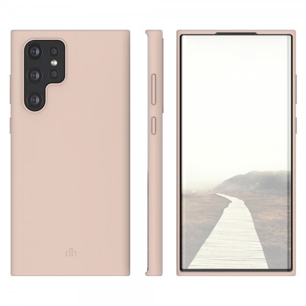 dbramante1928 Samsung Galaxy S22 Ultra Deksel Costa Rica Pink Sand