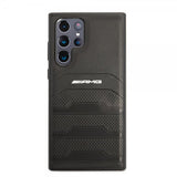 AMG Samsung Galaxy S22 Ultra Deksel Debossed Lines Svart