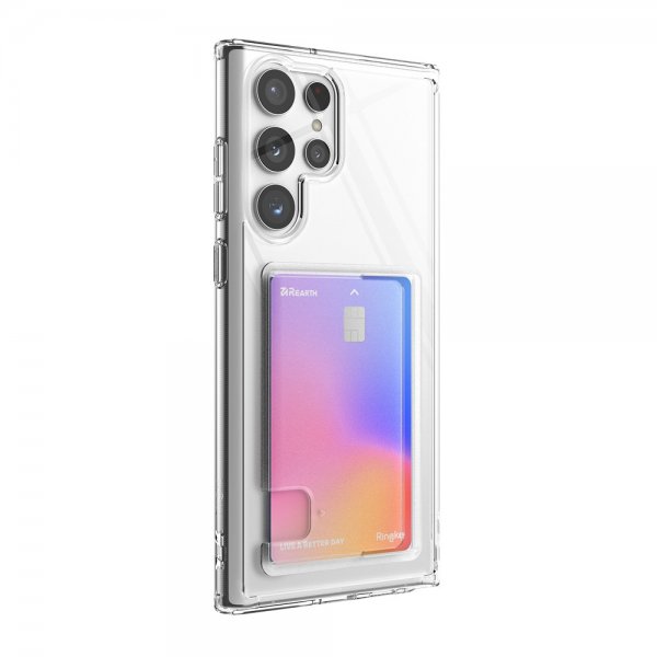 Ringke Samsung Galaxy S22 Ultra Deksel Fusion Card Clear