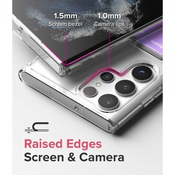 Ringke Samsung Galaxy S22 Ultra Deksel Fusion Card Clear