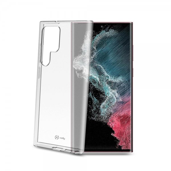 Celly Samsung Galaxy S22 Ultra Deksel GELSKIN Klar