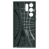 Spigen Samsung Galaxy S22 Ultra Deksel Liquid Air Abyss Green
