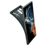 Spigen Samsung Galaxy S22 Ultra Deksel Liquid Air Abyss Green