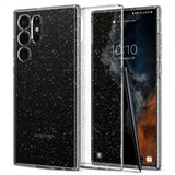 Spigen Samsung Galaxy S22 Ultra Deksel Liquid Crystal Glitter Crystal Quartz