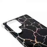 Samsung Galaxy S22 Ultra Deksel Marmor Svart