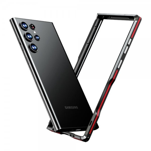 Samsung Galaxy S22 Ultra Deksel Metal Frame Sølv