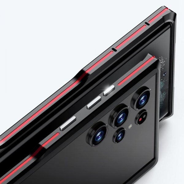 Samsung Galaxy S22 Ultra Deksel Metal Frame Sølv