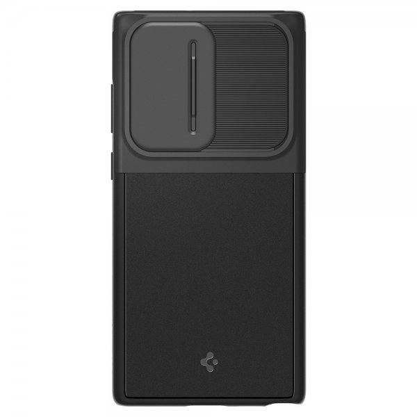 Spigen Samsung Galaxy S22 Ultra Deksel Optik Armor Svart