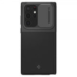 Spigen Samsung Galaxy S22 Ultra Deksel Optik Armor Svart