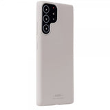 holdit Samsung Galaxy S22 Ultra Deksel Silikon Taupe