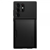 Spigen Samsung Galaxy S22 Ultra Deksel Slim Armor CS Svart