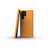 Nudient Samsung Galaxy S22 Ultra Deksel Thin Case V3 Saffron Yellow