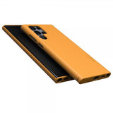 Nudient Samsung Galaxy S22 Ultra Deksel Thin Case V3 Saffron Yellow