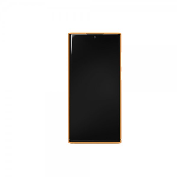 Nudient Samsung Galaxy S22 Ultra Deksel Thin Case V3 Saffron Yellow