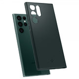 Spigen Samsung Galaxy S22 Ultra Deksel Thin Fit Abyss Green
