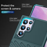 Samsung Galaxy S22 Ultra Deksel Thunder Series Grønn