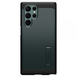 Spigen Samsung Galaxy S22 Ultra Deksel Tough Armor Abyss Green