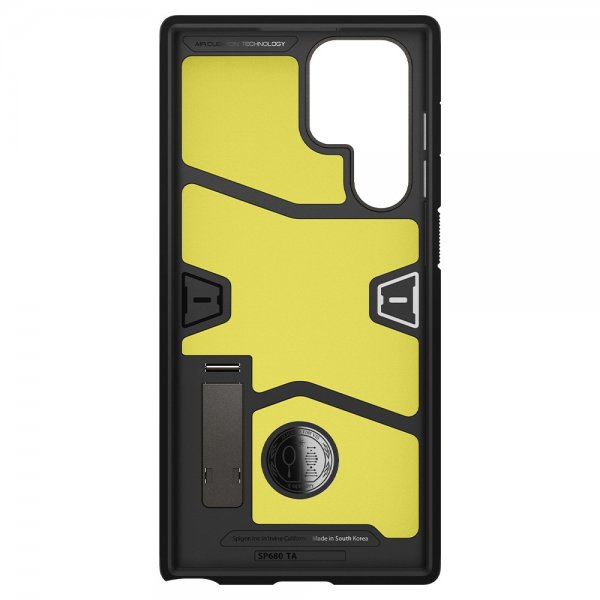 Spigen Samsung Galaxy S22 Ultra Deksel Tough Armor Gunmetal