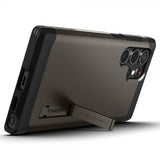 Spigen Samsung Galaxy S22 Ultra Deksel Tough Armor Gunmetal