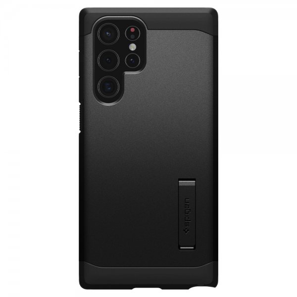 Spigen Samsung Galaxy S22 Ultra Deksel Tough Armor Svart