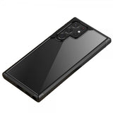 Ipaky Samsung Galaxy S22 Ultra Deksel Gjennomsiktig Bakside Svart