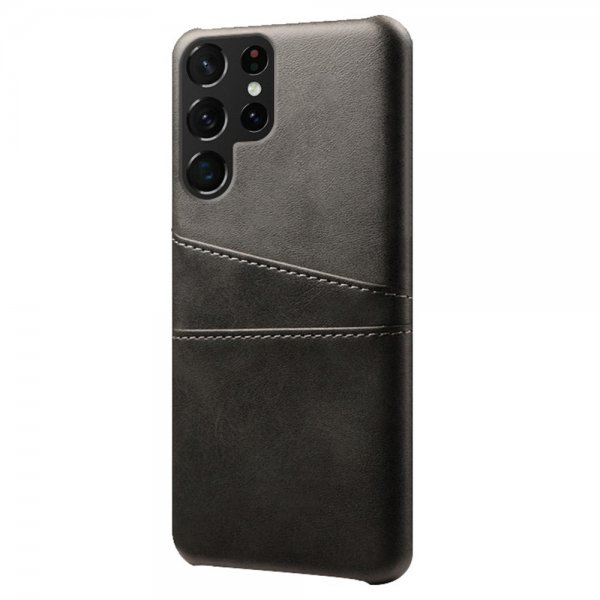 Samsung Galaxy S22 Ultra Deksel To Kortlommer Svart