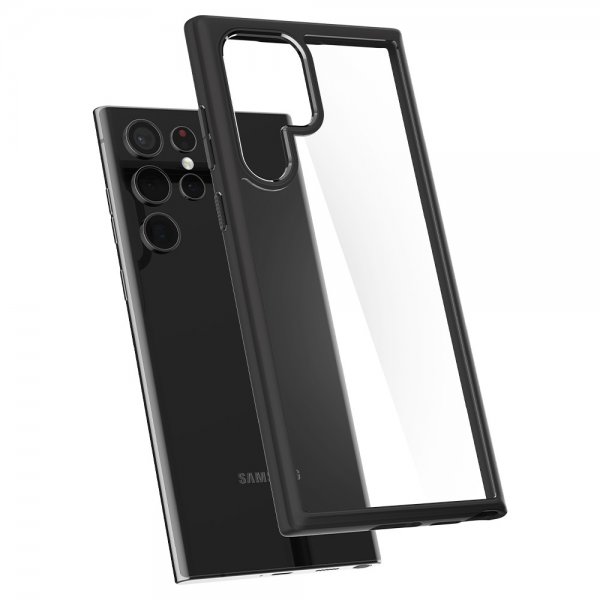 Spigen Samsung Galaxy S22 Ultra Deksel Ultra Hybrid Matte Black