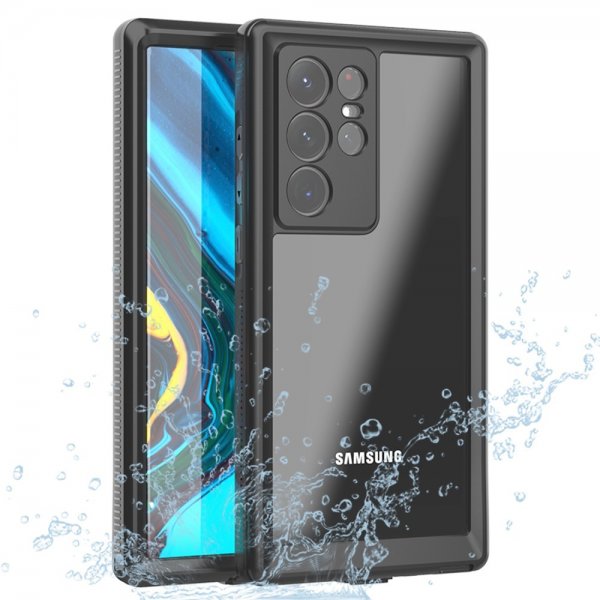 Redpepper Samsung Galaxy S22 Ultra Deksel Vanntett IP68 Svart