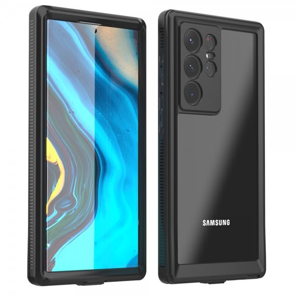 Redpepper Samsung Galaxy S22 Ultra Deksel Vanntett IP68 Svart