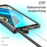 Redpepper Samsung Galaxy S22 Ultra Deksel Vanntett IP68 Svart