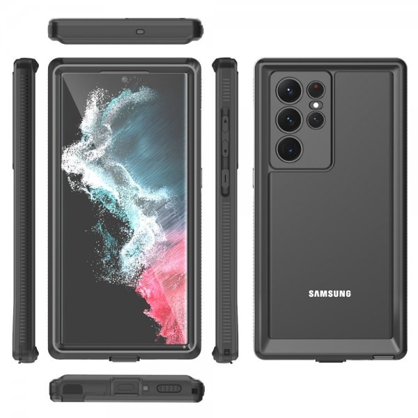 Redpepper Samsung Galaxy S22 Ultra Deksel Vanntett IP68 Svart