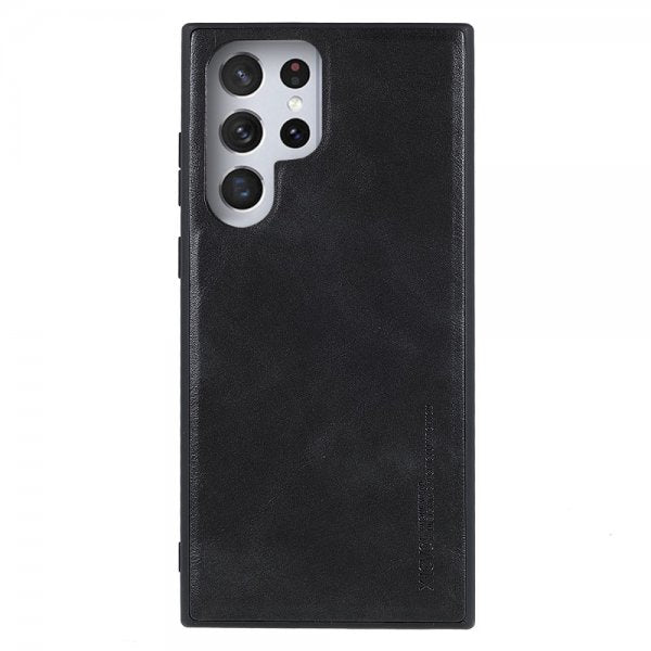 X-Level Samsung Galaxy S22 Ultra Deksel Vintage Series Svart