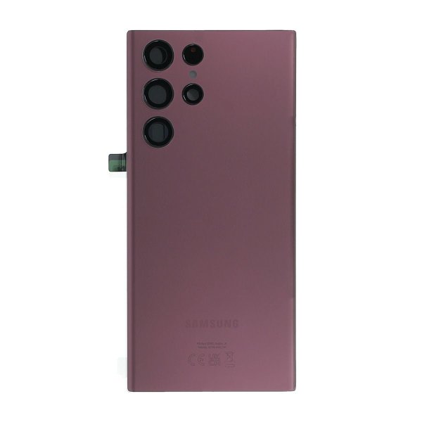 Samsung Samsung Galaxy S22 Ultra (SM-S908B) Bakside Original - Burgundy